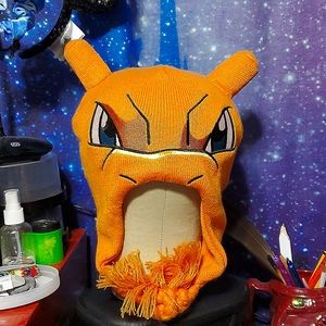 Pokemon Charzard Beanie Ear Hat